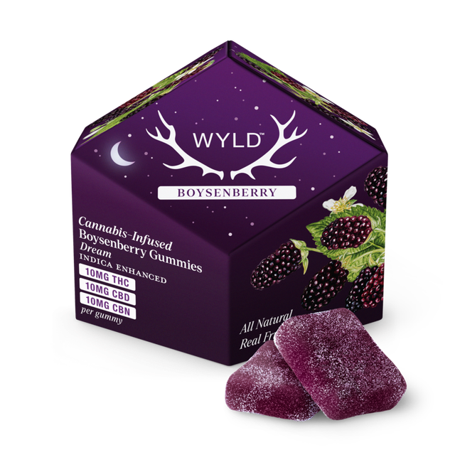 Boysenberry 1:1:1 CBN/CBD/THC Wyld
