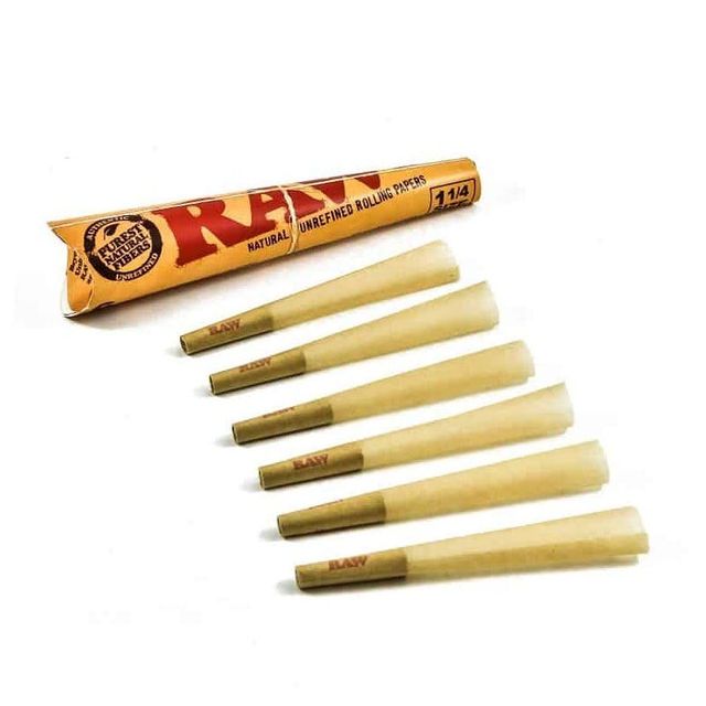 6pk 1 1/4 Classic Raw Raw Papers