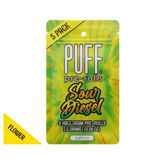 Sour Diesel 5 Pack PUFF
