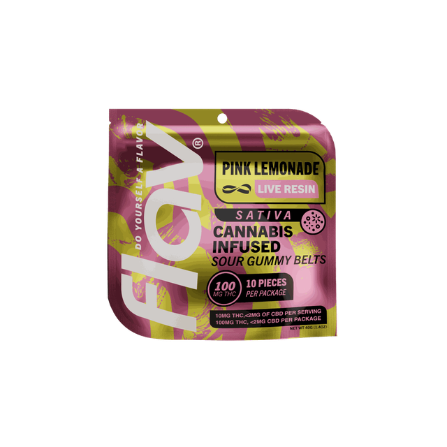 Candy Belts Pink Lemonade Flav