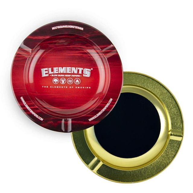 Round Metal Magnetic Ash Tray Elements Round Metal Magnetic Ash Tray Elements