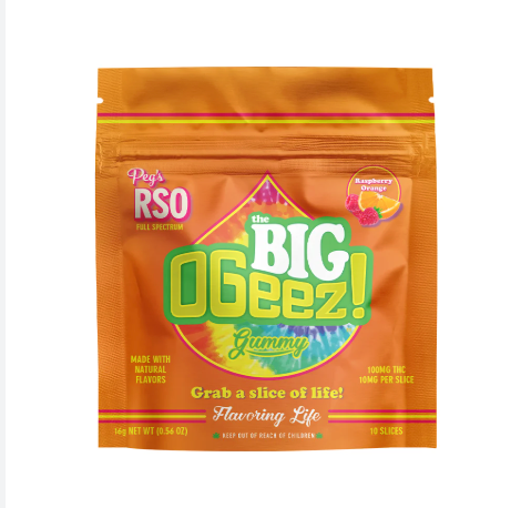 Pegs Big Raspberry Orange RSO 🍊🍓 Ogeez