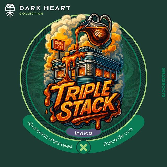 Triple Stack Dark Heart