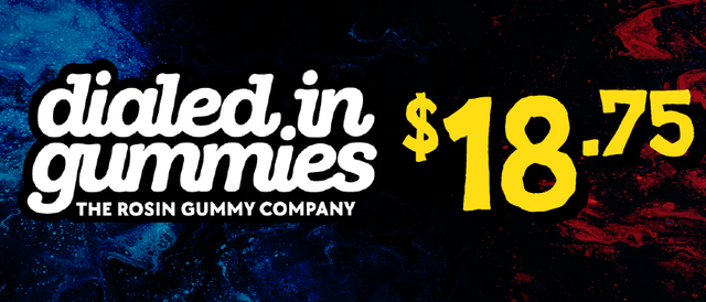 Cannabis Promo, Cannabis Sales, Cannabis Discounts, Cannabis on Sale, Dialed In Gummies — $18.75