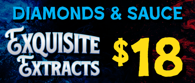 Cannabis Promo, Cannabis Sales, Cannabis Discounts, Cannabis on Sale, Exquisite Extracts Diamonds and Sauce — $18