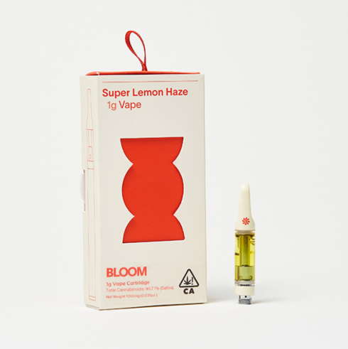 Bloom Super Lemon Haze Distillate Cartridge 1937