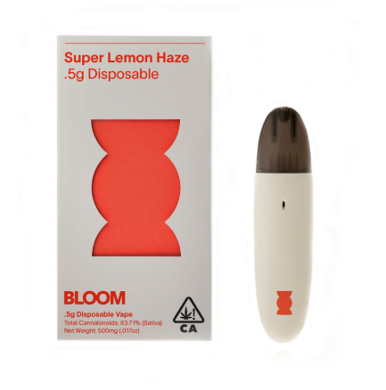 Bloom Super Lemon Haze Distillate Surf Disposable 1937