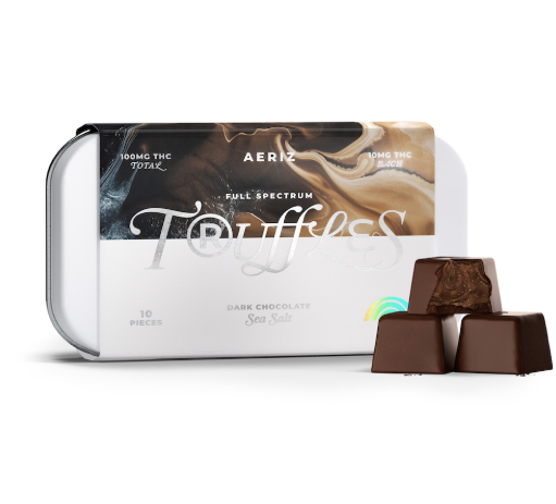 Dark Sea Salt Truffles Aeriz
