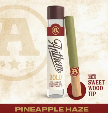 Anthem Bold - Pineapple Haze Pre-Roll Grassroots