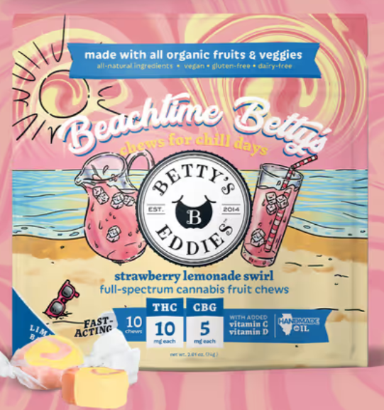 Strawberry Lemonade Swirl - 10 Pack Betty'S Eddies