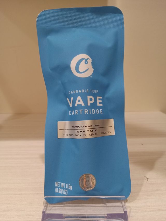 Congo Kashmir Terp Tank Cartridge Cookies