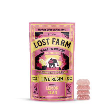 Kiva Lost Farm Strawberry Lemonade Live Resin Cresco