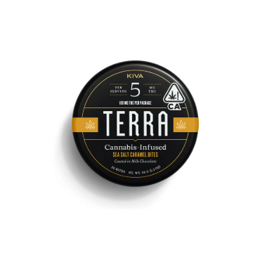 Kiva Sea Salt Caramel Terra Bites Cresco