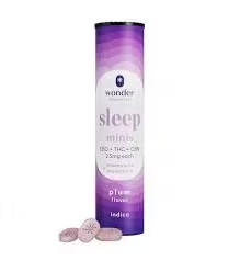 Wonder Minis Sleep (1:1:1) (THC/CBD/CBN) (40Ct) Cresco