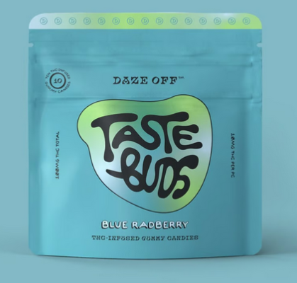 Daze Off - Taste Buds Blue Radberry Aeriz