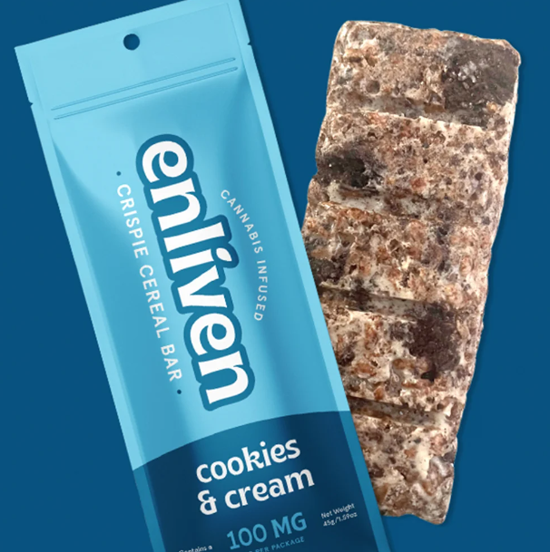 Cookies & Cream Cereal Bar Enliven