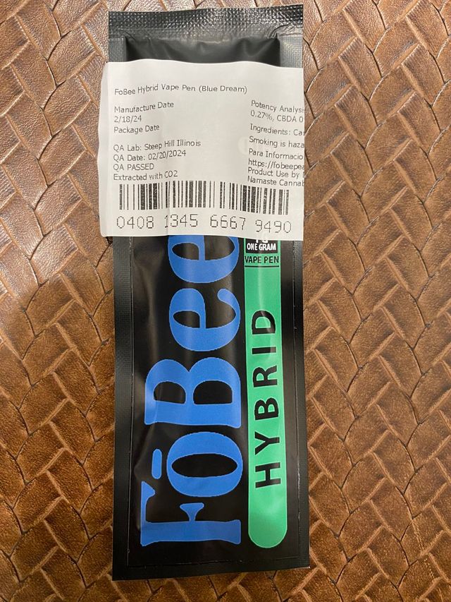 Blue Dream Disposable Fobee