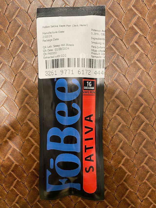 Jack Herer Disposable Fobee