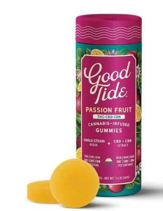 Good Tide Passion Fruit 1:1:1 THC:CBD:CBN Wyld