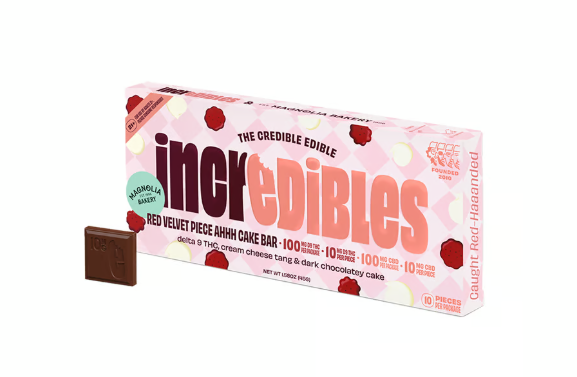 Red Velvet Piece Ahh Cake Bar (THC:CBD) Incredibles