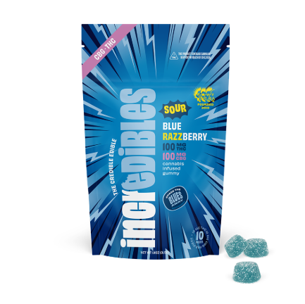 Sour Blue Razzberry (1:1) (THC:CBG) Incredibles