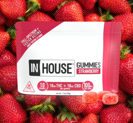Strawberry (1:1) (THC:CBD) In House