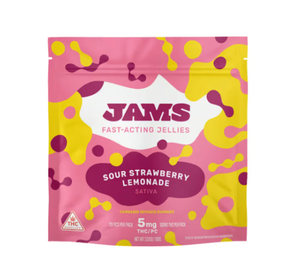 Jams Jellies - Sour Strawberry Lemonade Grassroots