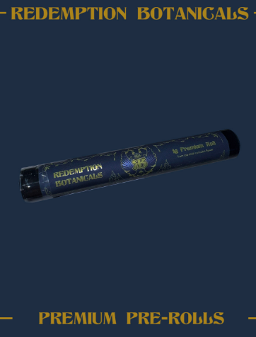 Redemption - Black Maple Pre-Roll Redemption Botanicles