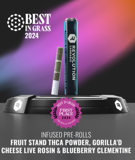 Blueberry Clementine Perrys Berries Pre-Roll Revolution