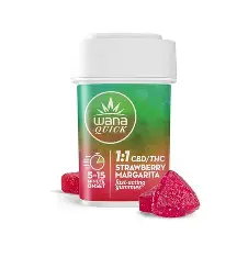 Quick Strawberry Margarita 1:1 CBD:THC Wana