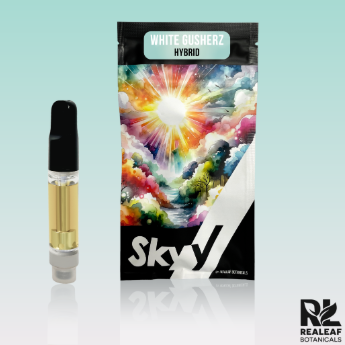 Skyy - White Gusherz Cartridge Realeaf