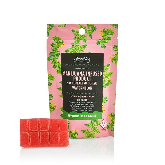 Watermelon Chew (1Pc) Smokiez