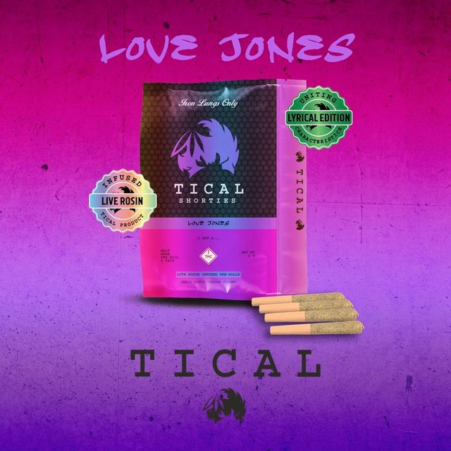 Tical Shorties - Love Jones Live Rosin Pre-Rolls Flora Arbor
