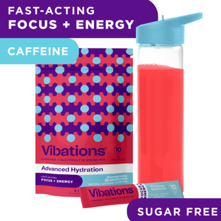 Blueberry Pomegranate Acai Drink Mix Vibations
