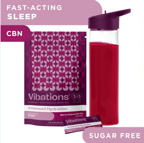 Drink Mix-Berry Chamomile (10Mg) Vibations