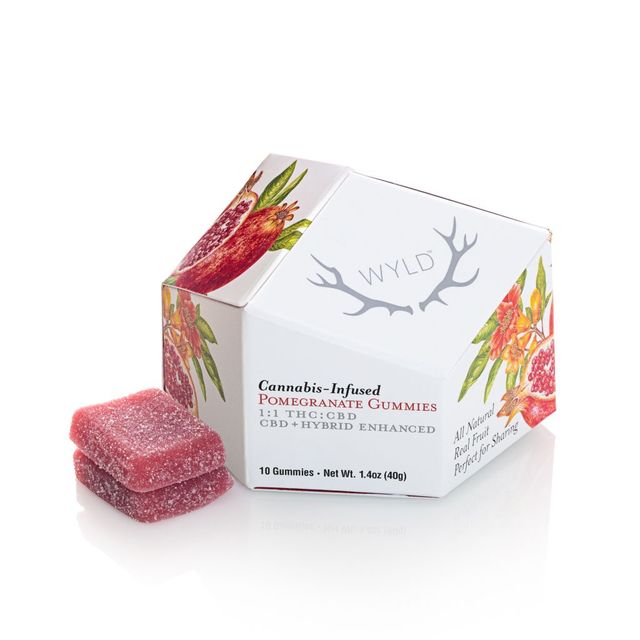 Pomegranate 1:1 (THC:CBD) (200Mg) Wyld