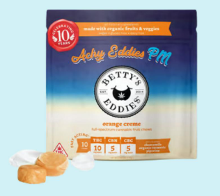 Orange Creme (2:1:1) (THC:CBN:CBC) (200Mg) Betty'S Eddies