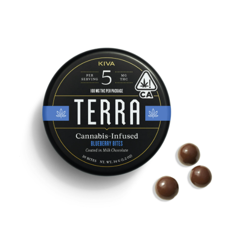 Kiva Milk Blueberry Terra Bites Cresco