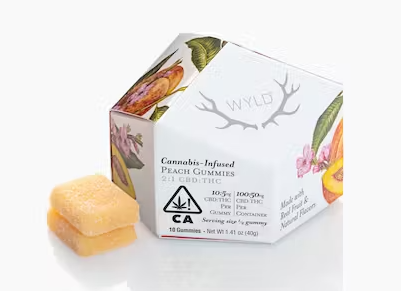 Peach 2:1 (CBD:THC) Wyld