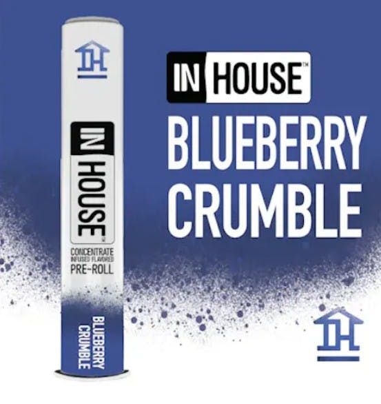 Blueberry Crumble In House