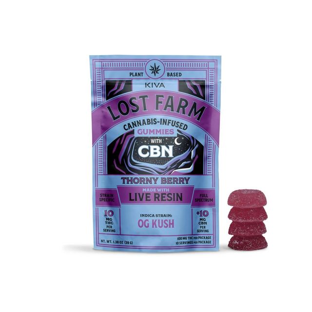 Thorny Berry x OG Kush Live Resin Lost Farms