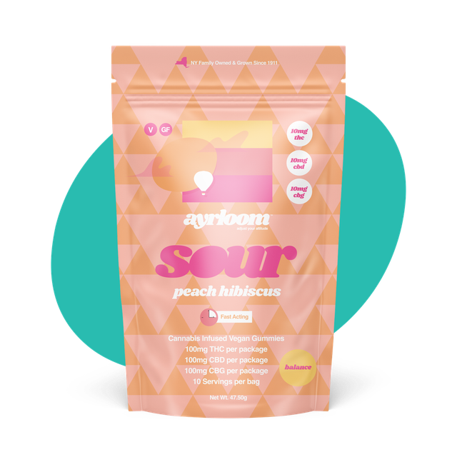Sour Peach Hibiscus Ayrloom