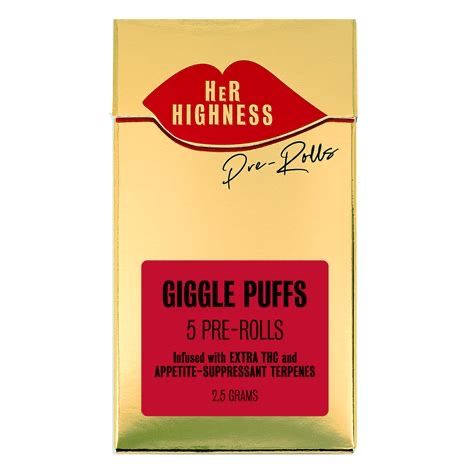 Giggle Puffs Her Highness