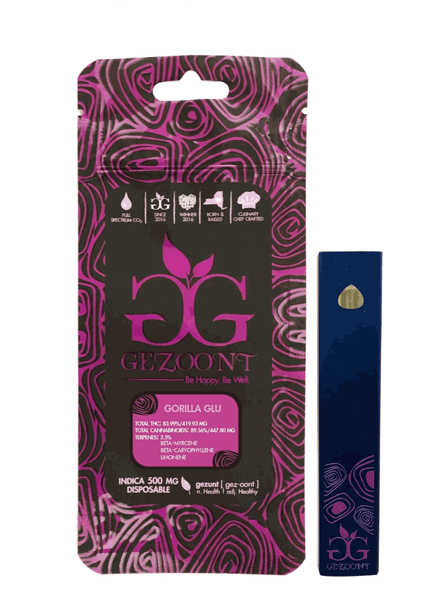 Gorilla Glu Pen Gezoont