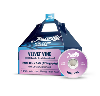 Velvet Vine Cold Cure Badder Jaunty