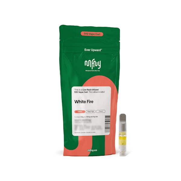 White Fire OG Live Resin Vape MFNY