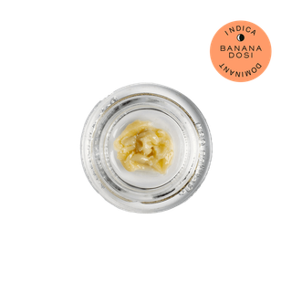 Banana Dosi Jar Hudson Cannabis