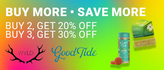 Cannabis Promo, Cannabis Sales, Cannabis Discounts, Cannabis on Sale, Wyld Buy More Save More