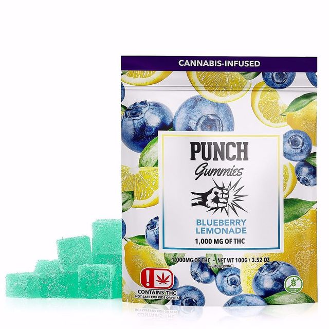 Blueberry Lemonade Punch Edibles