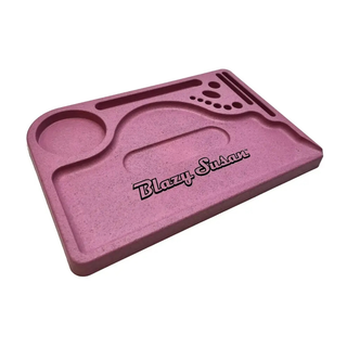 Blazy Susan Hemp Plastic Pink
